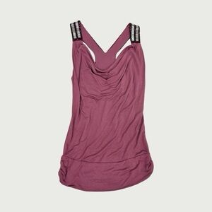 Cowl Neck Tank Top